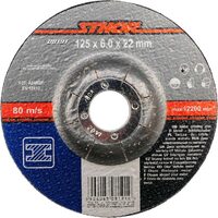 Disc slefuit metale 125 x 6 x 22.2 mm Sthor 08191