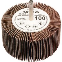 Perie abrazivă circulară cu tijă 80 x 40 x 6 mm granulație 40 Yato YT-83381