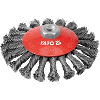 Perie rotunda pentru bormasina inox 125mm Yato YT-4764