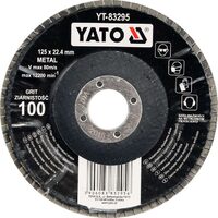 Disc lamelar frontal P60 125 x 22.4 mm Yato YT-83293