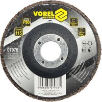 Disc lamelar abraziv P80 115 mm  Vorel 07976