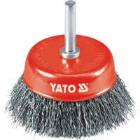 Perie frontala inox pentru bormasina 75 mm Yato YT-4751