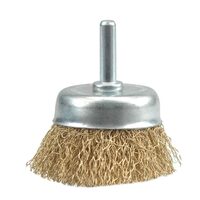 Perie cupa din sarma cu tija 75 mm Vorel 06988