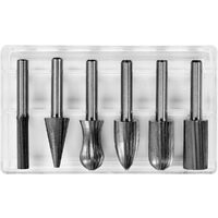 Set freze pentru metal, 6.0 mm, 6 buc Yato YT-61711