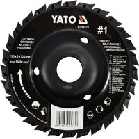 Disc circular raspel depresat 125 x 22.2 mm nr. 2 Yato YT-59174
