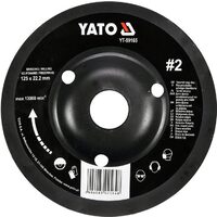 Disc raspel pentru lemn depresat 125 x 22.2 mm nr. 2 Yato YT-59165