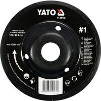 Disc raspel pentru lemn depresat 125 x 22.2 mm nr. 1 Yato YT-59168