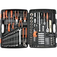 Trusa tubulare 1/2 - 1/4'', 122 buc Sthor 58690