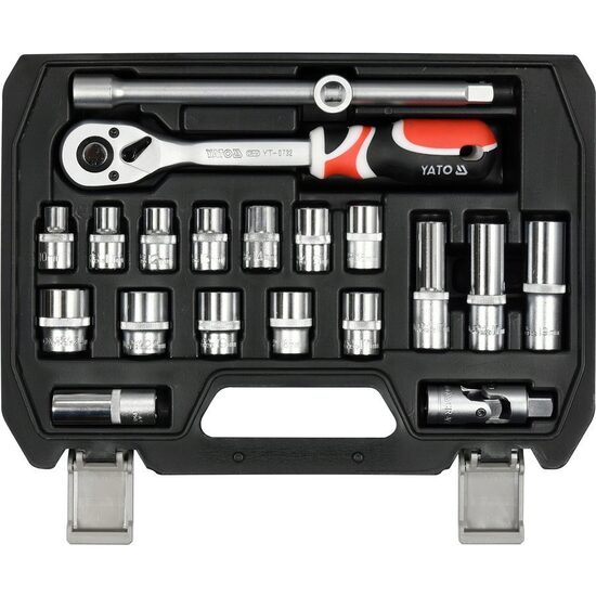 Trusa tubulare + antrenor 20 piese 1/2 Yato YT-38691