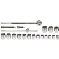 Trusa chei tubulare 3/4" 21 piese Vorel 58150