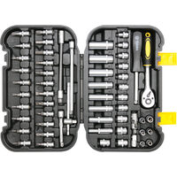 Trusa chei tubulare + biti 1/4 56buc Vorel 58642