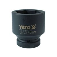Cheie tubulară hexagonlă de impact 48 mm 1" Yato YT-1197