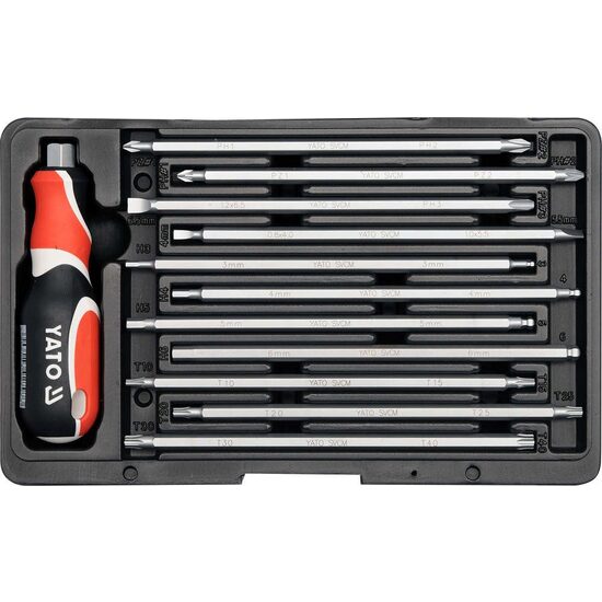 Set surubelnite cu capat dublu 12buc Yato YT-2797