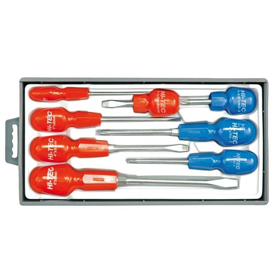 Set 8 șurubelnițe HI-TEC drepte Vorel 61590