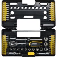 Trusa chei tubulare si biti, 57 buc Vorel 65020