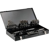 Set tarozi, filiere si burghie HSS m3-12, 44 buc Yato YT-2978