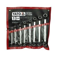 Set 8 chei inelare cu cot 6 - 22 mm Yato YT-0396