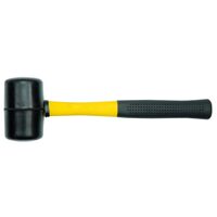 Ciocan din cauciuc cu coada din fibra de sticla 45 mm Vorel 33535