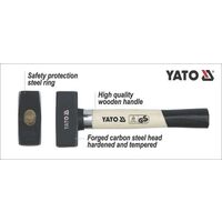 Ciocan pentru zidarie cu coada din lemn 1500g Yato YT-4552