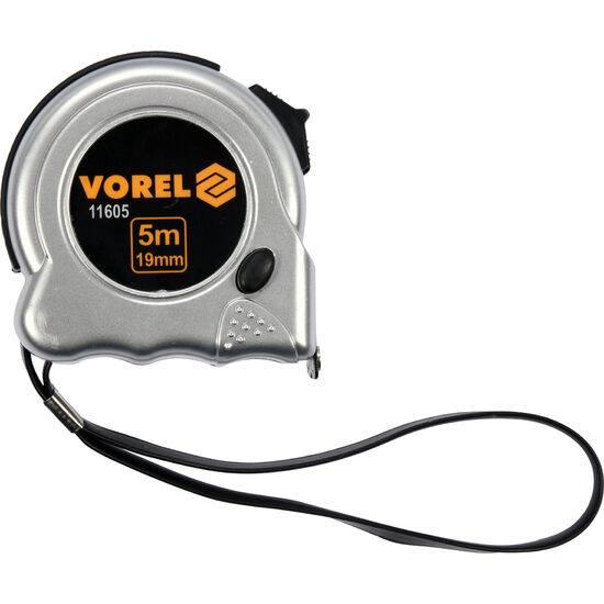 Ruleta de otel 5 m x 19 mm Vorel 11605