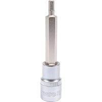 Bit hex 5 mm cu adaptor 1/2" 100 mm Yato YT-04391