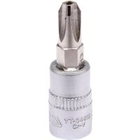 Bit cruce PH3 cu adaptor 37 mm 1/4" Yato YT-04413