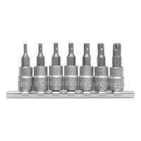 Set 7 chei torx cu gaura adaptor 1/4" Yato YT-0461