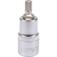 Bit spline M8 cu adaptor 1/2" 55 mm Yato YT-04342