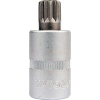 Bit spline M6 cu adaptor 1/2", 50 mm Yato YT-7733