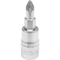 Bit cruce PZ 1 cu adaptor 37 mm 1/4" Yato YT-04417