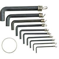Set 10 chei hexagonale 1,5 - 10 mm Vorel 56390