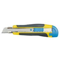 Cutter cu protectie si maner gumat 18 mm Vorel 76182