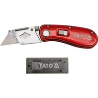 Cutter pliabil 5 lame rezerva 61x33x0.5mm Yato YT-7534