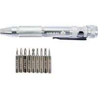 Set surubelnita cu biti, metalica, 10 pc Vorel 64400