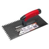 Gletiera crestata din inox 270 x 130 mm, 8 x 8 mm Yato YT-5203
