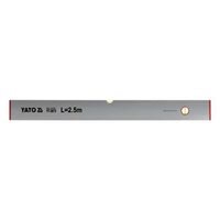 Dreptar din aluminiu cu 2 bule 2,5 m Yato YT-3073