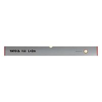 Dreptar din aluminiu cu 2 bule 2 m Yato YT-3072
