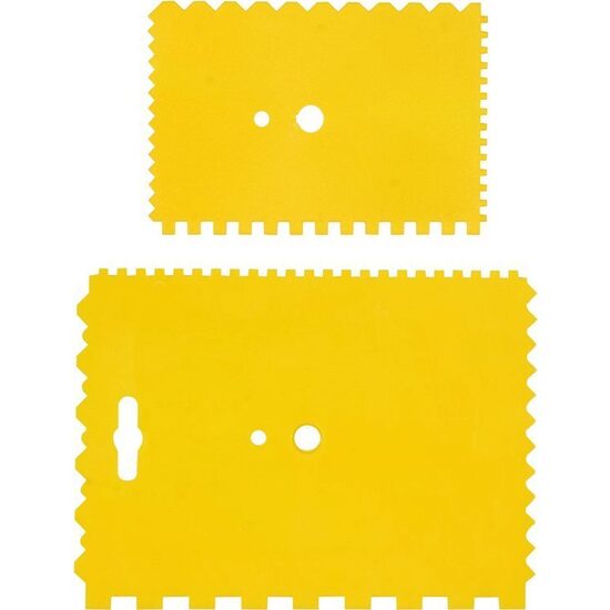 Set raclete cu dinti 178 x 132 mm, 133 x 91 mm Vorel 05960