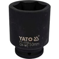Cheie tubulară de impact lungă 50 mm 3/4" Yato YT-1150
