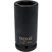 Cheie tubulară de impact lungă 28 mm 3/4" Yato YT-1128