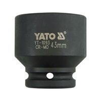 Cheie tubulară de impact 43 mm 3/4" hexagonală Yato YT-1093