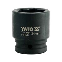 Cheie tubulară de impact 34 mm 3/4" hexagonală Yato YT-1084