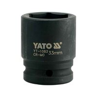 Cheie tubulară de impact 33 mm 3/4" hexagonală Yato YT-1083