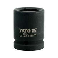 Cheie tubulară de impact 25 mm 3/4" hexagonală Yato YT-1075