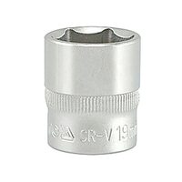 Cheie tubulara hexagonala 19 mm 3/8" Yato YT-3814