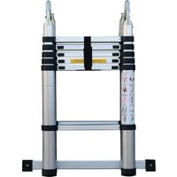 Scara telescopica din aluminiu 3.8 m, 2 x 6 trepte Vorel 17703