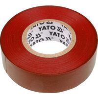 Banda izolatoare rosie 19 mm x 20 m Yato YT-8166