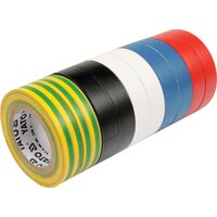 Set 10 buc banda izolatoare pvc 19 mm x 20 m Yato YT-8173