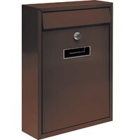 Cutie postala 360 x 260 x 80 mm maro Vorel 78557