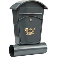 Cutie postala 480 x 280 x 80 mm gri Vorel 78591